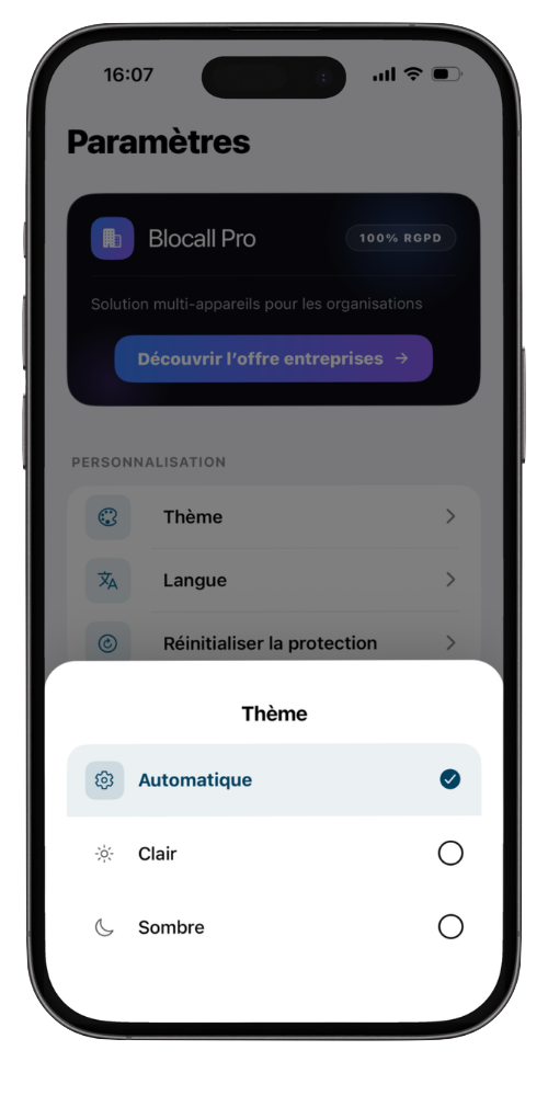 Identification d'un numéro inconnu avec Blocall
